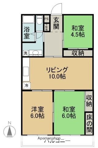 広島県広島市佐伯区海老園４丁目 佐伯区役所前駅 3LDK マンション 賃貸物件詳細