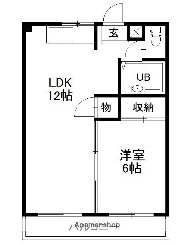 岡山県笠岡市美の浜 笠岡駅 1LDK アパート 賃貸物件詳細