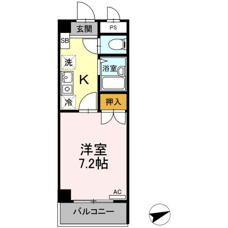 広島県福山市春日町浦上 1K アパート 賃貸物件詳細