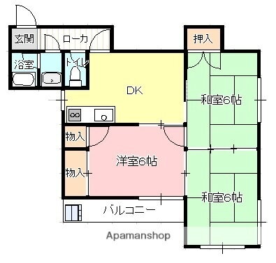 広島県呉市阿賀南８丁目 3DK マンション 賃貸物件詳細