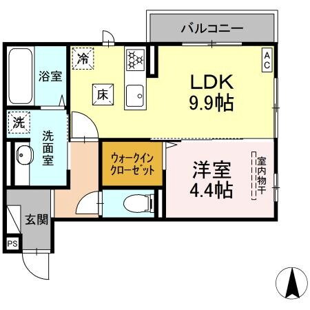 広島県安芸郡坂町坂西２丁目 坂駅 1LDK アパート 賃貸物件詳細