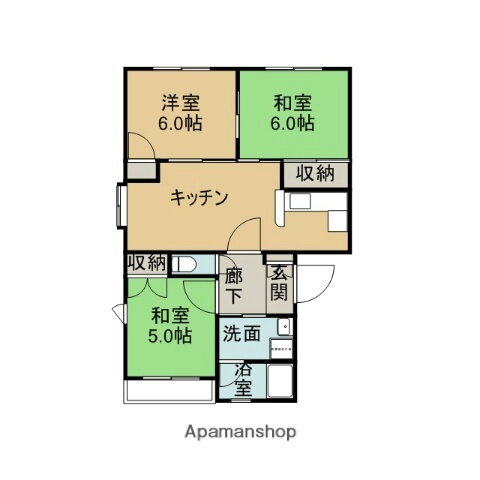 ピア　アゼリア 3階 3LDK 賃貸物件詳細