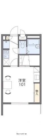 レオパレス川添Ⅱ 3階 1K 賃貸物件詳細