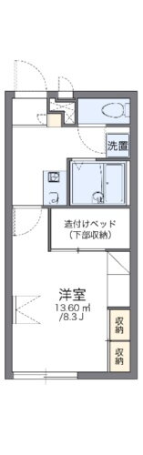 レオパレスシャルマン 2階 1K 賃貸物件詳細