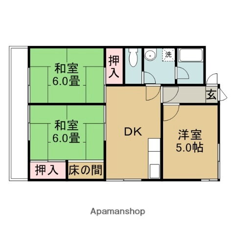 愛媛県今治市小泉４丁目 今治駅 3DK マンション 賃貸物件詳細