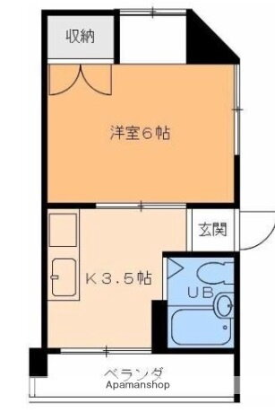 愛媛県松山市清水町２丁目 清水町駅 1K マンション 賃貸物件詳細