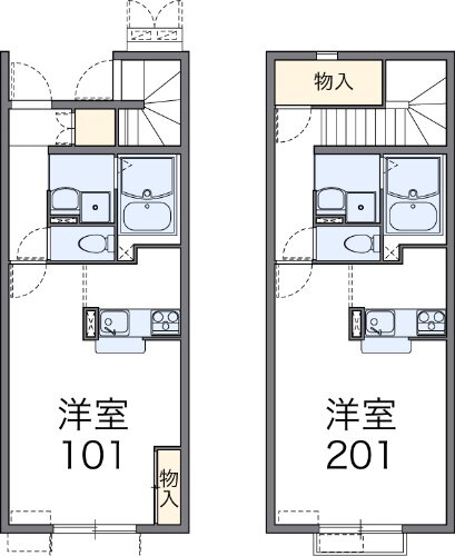 愛媛県松山市北斎院町 松山駅 1K アパート 賃貸物件詳細