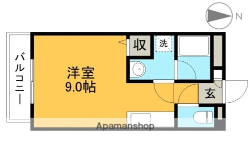 高知県高知市中宝永町 宝永町駅 ワンルーム マンション 賃貸物件詳細