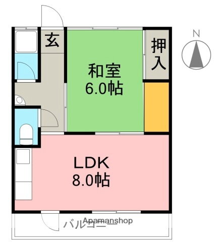 高知県高知市愛宕町３丁目 高知駅 1LDK マンション 賃貸物件詳細