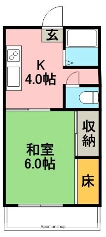高知県高知市高須３丁目 1K アパート 賃貸物件詳細