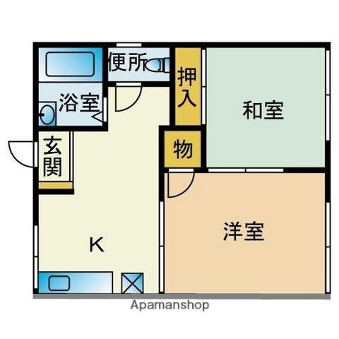 福岡県春日市紅葉ヶ丘東３丁目 春日駅 2DK アパート 賃貸物件詳細