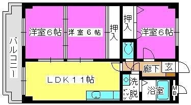 福岡県那珂川市仲１丁目 博多南駅 3LDK マンション 賃貸物件詳細