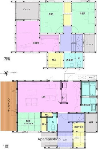 香椎台１丁目貸家 3LDK 賃貸物件詳細