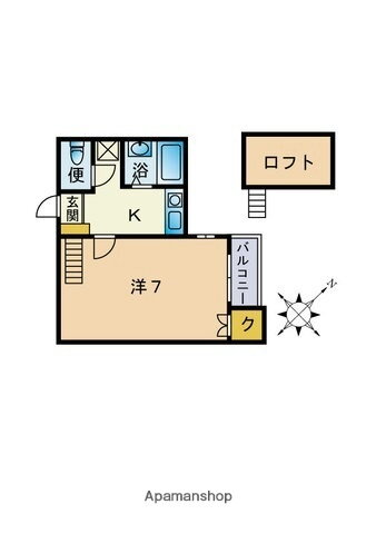 福岡県福岡市南区高宮４丁目 高宮駅 1K アパート 賃貸物件詳細