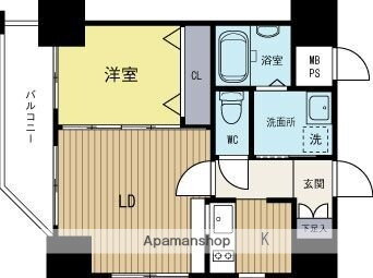 福岡県福岡市博多区博多駅前２丁目 祇園駅 1LDK マンション 賃貸物件詳細