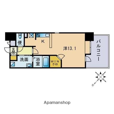 福岡県福岡市中央区清川２丁目 渡辺通駅 ワンルーム マンション 賃貸物件詳細