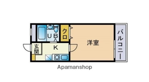 福岡県福岡市博多区那珂１丁目 竹下駅 1K マンション 賃貸物件詳細
