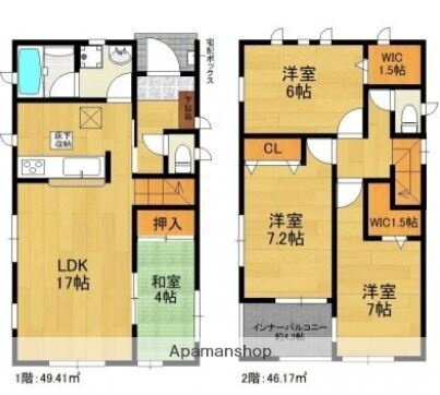 福岡県福岡市城南区神松寺１丁目 七隈駅 4LDK 一戸建て 賃貸物件詳細