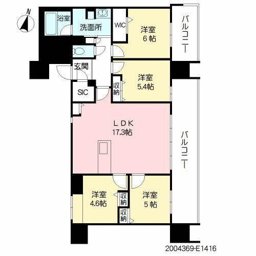 福岡県福岡市東区香椎照葉６丁目 4LDK マンション 賃貸物件詳細