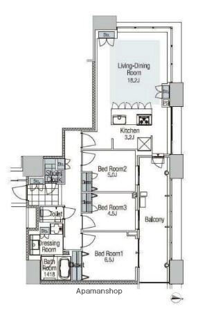 福岡県福岡市東区香椎照葉６丁目 香椎花園前駅 3LDK マンション 賃貸物件詳細