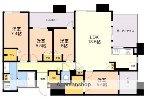 福岡県福岡市東区香椎照葉６丁目 香椎花園前駅 3LDK マンション 賃貸物件詳細