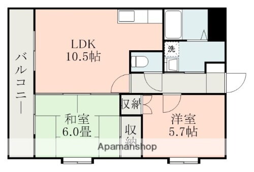熊本県熊本市中央区出水４丁目 水前寺公園駅 2LDK マンション 賃貸物件詳細