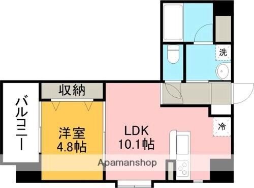 熊本県熊本市西区二本木３丁目 田崎橋駅 1LDK マンション 賃貸物件詳細