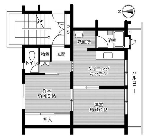 熊本県熊本市南区近見８丁目 西熊本駅 2DK マンション 賃貸物件詳細