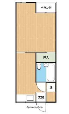 熊本県熊本市西区花園７丁目 崇城大学前駅 1K アパート 賃貸物件詳細
