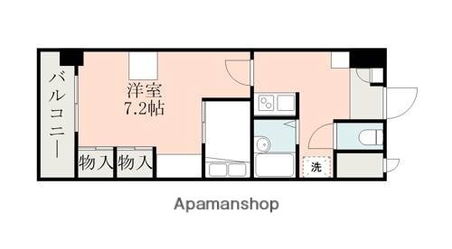 熊本県熊本市中央区川端町 祇園橋駅 1K マンション 賃貸物件詳細