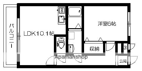 熊本県熊本市南区城南町千町 1LDK マンション 賃貸物件詳細