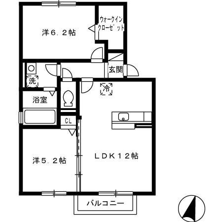 熊本県菊池郡菊陽町光の森３丁目 光の森駅 2LDK アパート 賃貸物件詳細