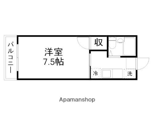 熊本県熊本市西区池田２丁目 崇城大学前駅 1K マンション 賃貸物件詳細