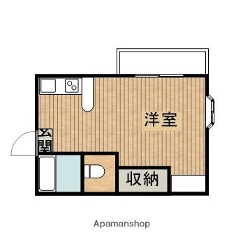 グラン加納 2階 ワンルーム 賃貸物件詳細