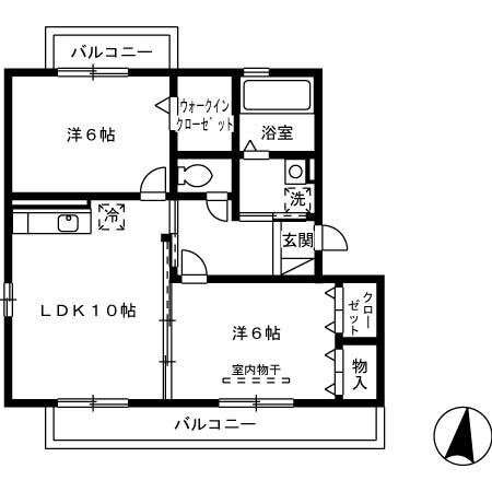 宮崎県宮崎市吉村町浮之城 2LDK アパート 賃貸物件詳細