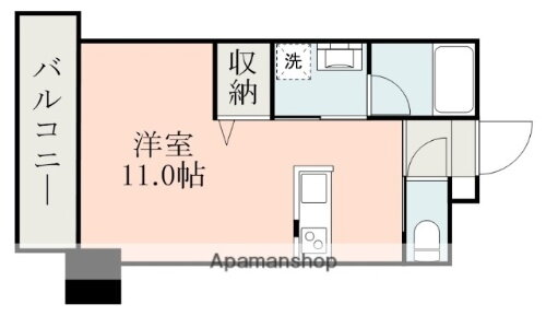 鹿児島県鹿児島市西千石町 加治屋町駅 ワンルーム マンション 賃貸物件詳細