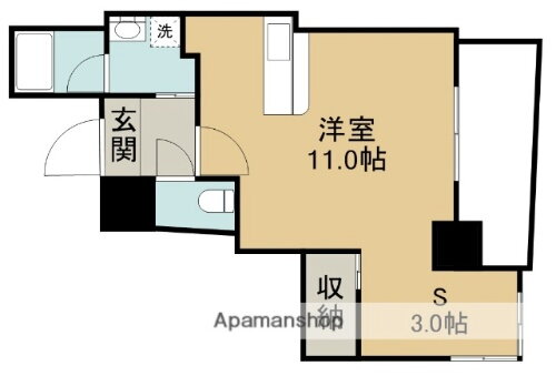 エスカーザ荒田 9階 ワンルーム 賃貸物件詳細