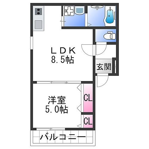 フジパレス吹屋町サウス 1階 1LDK 賃貸物件詳細
