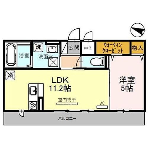 大阪府泉佐野市高松東1丁目 泉佐野駅 1LDK アパート 賃貸物件詳細