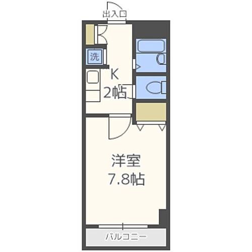 福岡県福岡市東区原田1丁目13-16 箱崎駅 1K マンション 賃貸物件詳細
