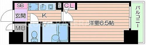 エスリード本町 7階 1K 賃貸物件詳細