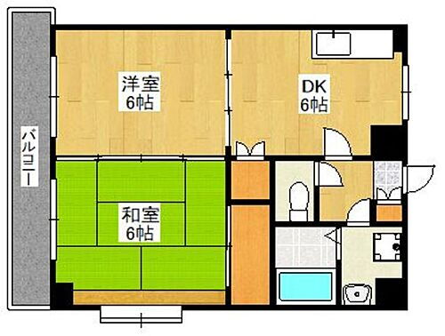 福岡県糟屋郡篠栗町大字田中103-1 篠栗駅 2DK マンション 賃貸物件詳細