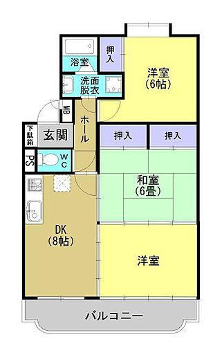ハイツ飯田 1階 3DK 賃貸物件詳細
