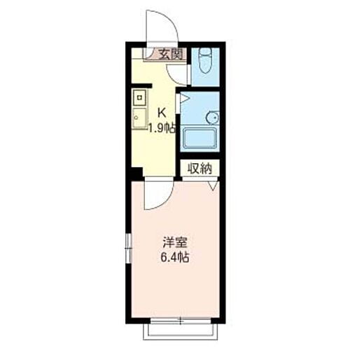 東京都杉並区下井草5丁目19-21 井荻駅 1K アパート 賃貸物件詳細