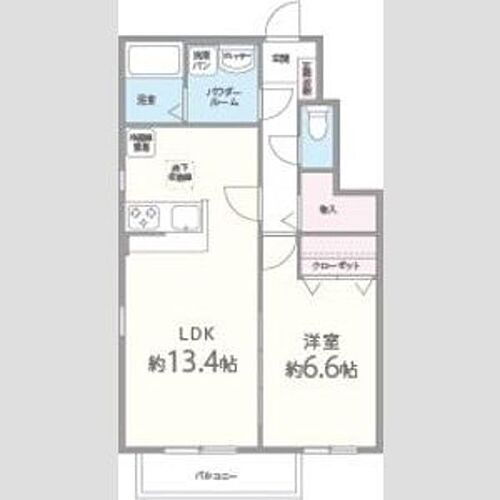 ソレアード 1階 1LDK 賃貸物件詳細
