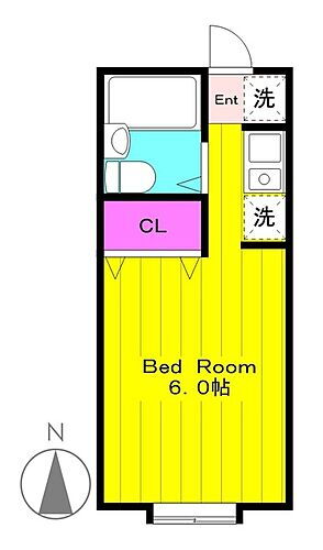 神奈川県川崎市多摩区登戸2853-7 向ヶ丘遊園駅 1K アパート 賃貸物件詳細