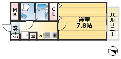 兵庫県神戸市中央区元町通6丁目 神戸駅 1K マンション 賃貸物件詳細