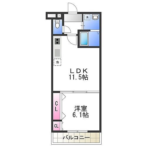大阪府高石市加茂1丁目 高石駅 1LDK アパート 賃貸物件詳細