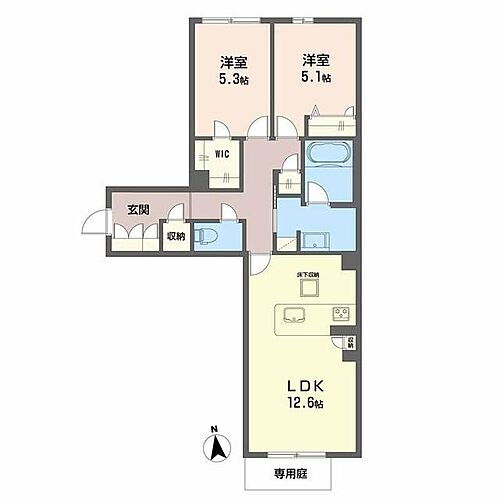ヴェルメゾン須屋 1階 2LDK 賃貸物件詳細