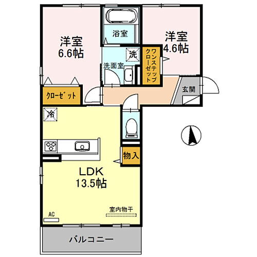 大阪府泉大津市曽根町1丁目 信太山駅 2LDK アパート 賃貸物件詳細